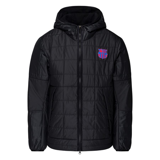 Barcelona Talvitakki Fleece synthetic-fill - Musta/Sininen