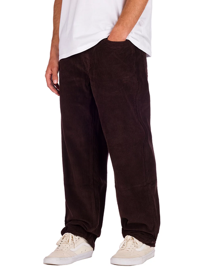 Empyre Loose Fit Sk8 Cord Pants ruskea