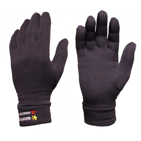 Warmpeace Powerstretch Gloves - Black - Unisex - XXL