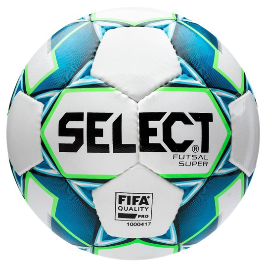 Select Jalkapallo Futsal Super - Valkoinen/sininen, koko Ball SZ. Futsal