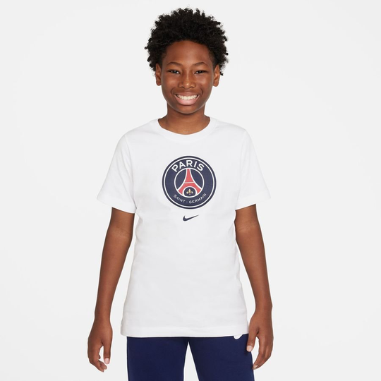 Paris Saint-Germain T-paita Crest - Valkoinen Lapset