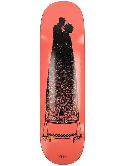 Pass Port Shadow Series Love 8.25" Skateboard Deck punainen