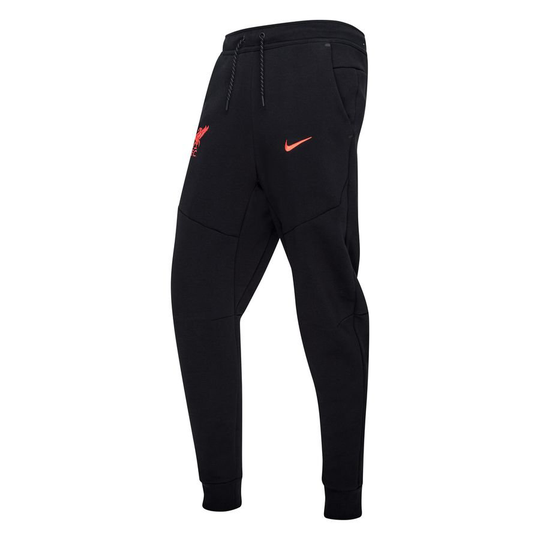 Liverpool Treenihousut NSW Tech Fleece - Musta/Punainen