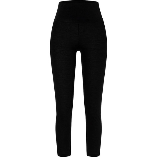 Supernatural W Feel Good Leggin - Jet Black Melange - Naiset - S