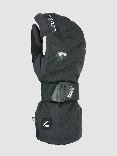 Level Fly Gloves musta