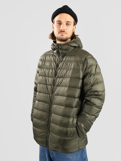 Jones Snowboards Reup Down Puffy Fleece Jacket vihreä