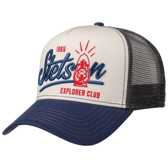 Stetson Trucker Cap Gaslamp - Blue - Unisex - OneSize