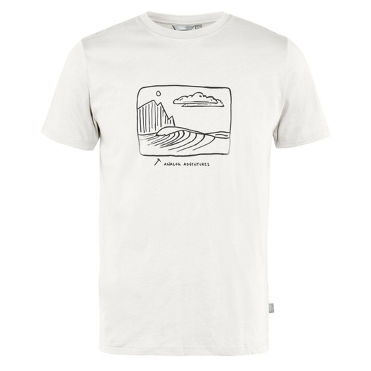 Tierra Hempy Tee Analog Adventures M - Optic White - Miehet - M