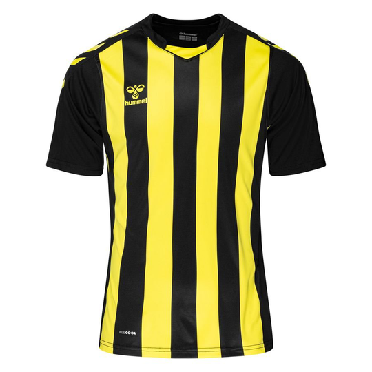 Hummel Pelipaita hmlCORE XK Striped - Musta/Keltainen