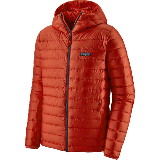 Kevytuntuvatakki Patagonia M' S Down Sweater Hoody - Hot Ember - Miehet - S
