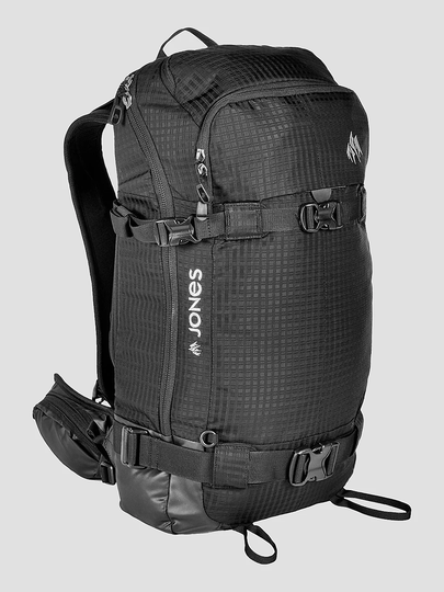 Jones Snowboards Dscnt R.A.S 32L Backpack musta