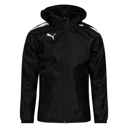 PUMA Takki teamLIGA All Weather - Musta/Valkoinen