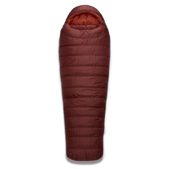Rab Ascent 900 Long - Oxblood Red - Unisex - LEFT