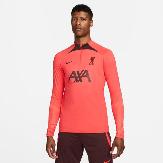 Liverpool Harjoituspaita Dri-FIT Strike Drill - Punainen/Punainen/Musta