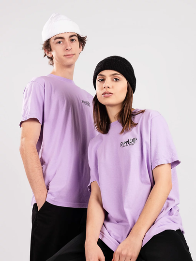 RIPNDIP Great Wave T-Shirt violet