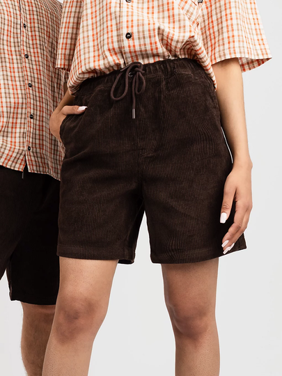 Blue Tomato Cord Easy Shorts ruskea
