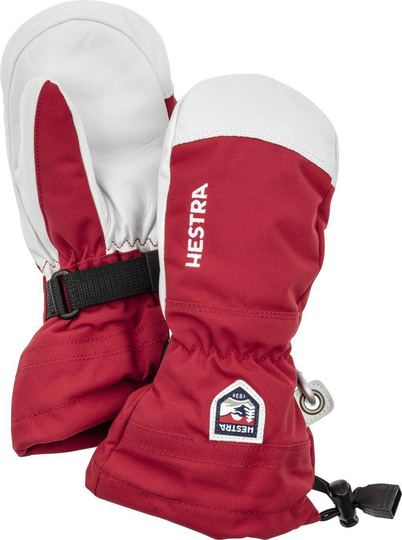 Army Leather Heli Ski Jr Mitts Punainen 4