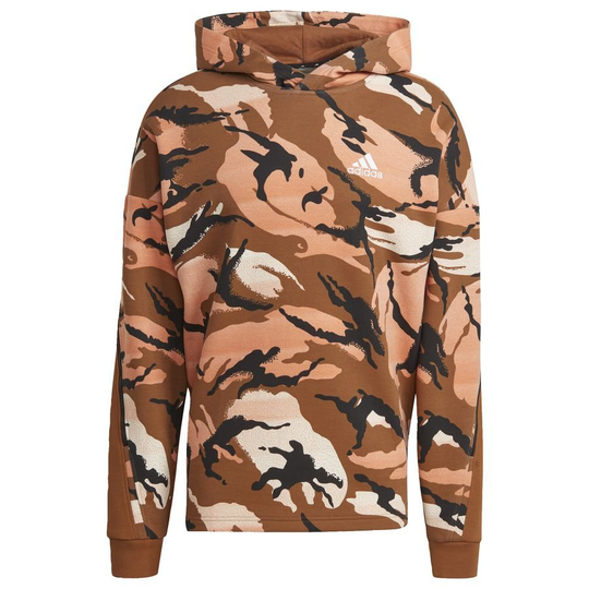 adidas Huppari Sportswear Desert Camo AOP - Ruskea