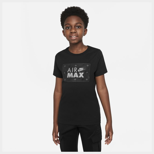 Nike T-paita Air Max - Musta Lapset
