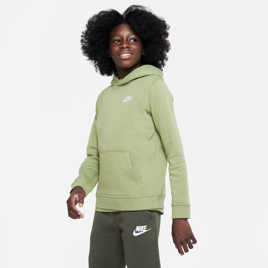 Nike Huppari NSW Club - Vihreä/Valkoinen Lapset