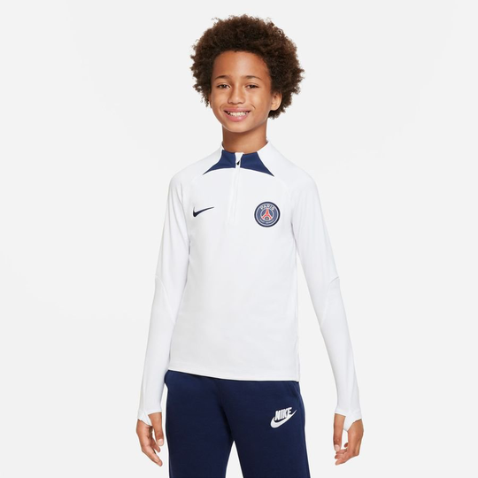 Paris Saint-Germain Harjoituspaita Dri-FIT Strike Drill - Valkoinen/Navy Lapset