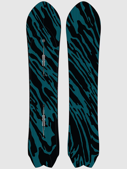 Burton Fish 3D 151 Snowboard kuviotu