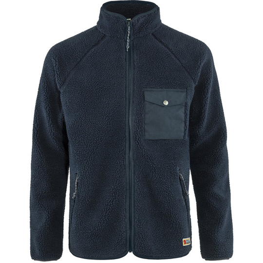 Fjällräven Vardag Pile Fleece M - Navy - Miehet - L