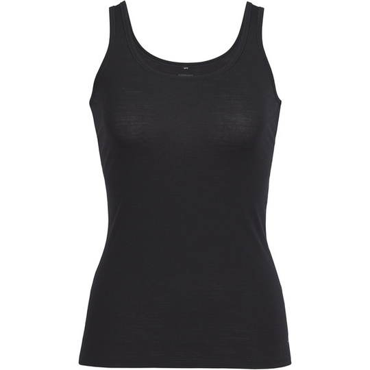 Icebreaker Women Siren Tank - Black - Naiset - L