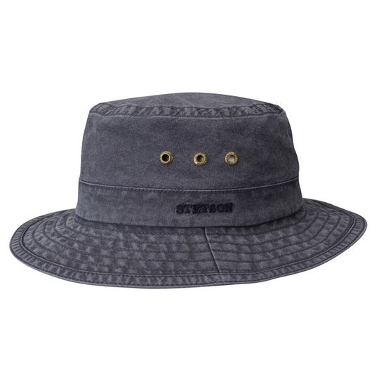 Stetson Bucket Delave Organic Cotton - Blue - Unisex - M