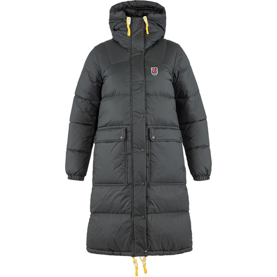 Fjällräven Expedition Long Down Parka W - Basalt - Naiset - M