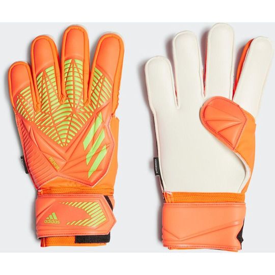 adidas Maalivahdin Hanskat Predator Match Fingersave Game Data - Punainen/Vihreä