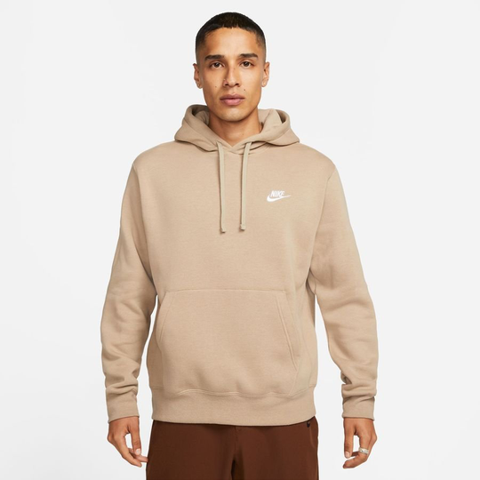 Nike Huppari NSW Club - Khaki/Valkoinen