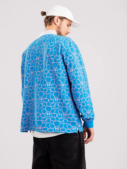 A.Lab Garden Party Longsleeve T-Shirt Long Sleeve T-Shirt sininen