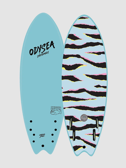 Catch Surf Odysea Skipper Pro Job Quad 6'0 Softtop Surfboard sininen