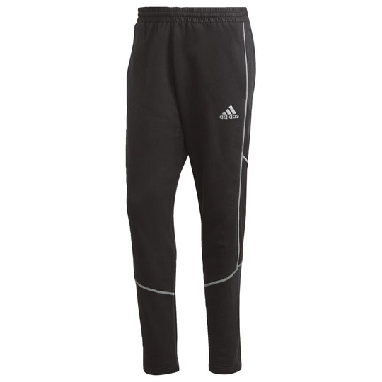 adidas Treenihousut Fleece - Musta/Hopea