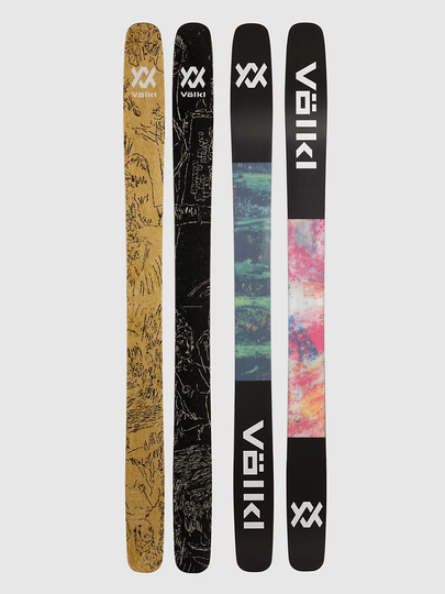 Völkl Revolt 121mm 184 2023 Skis kuviotu