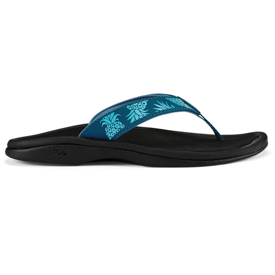 Olukai Ohana W - Deep Water / Hua - Naiset - US 10