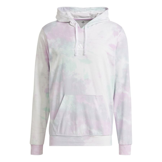 adidas Huppari Essentials Tie-Dyed - Valkoinen/Vihreä/Pinkki