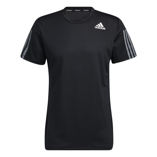 adidas Treenipaita Primeblue Aeroready 3-stripes - Musta, koko Small