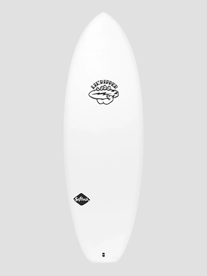 Softech Lil' Ripper 5'0 Softtop Surfboard valkoinen