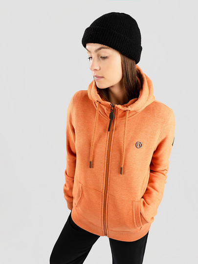 Kazane Sonia Zip Hoodie oranssi