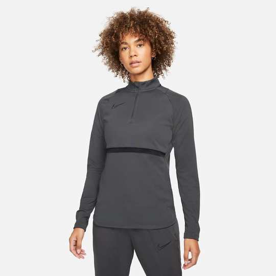 Nike Harjoituspaita Academy 21 Drill Top - Harmaa/Musta Nainen