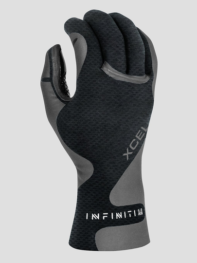 Xcel 5 Finger Infiniti 5mm Surf Gloves musta