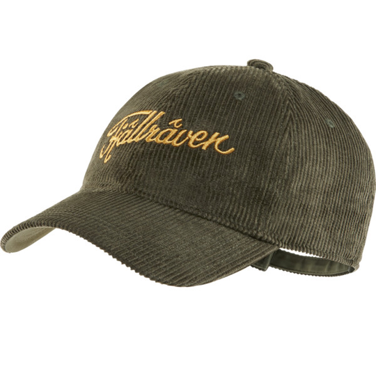 Fjällräven Cord Cap - Deep Forest - Unisex - L/XL