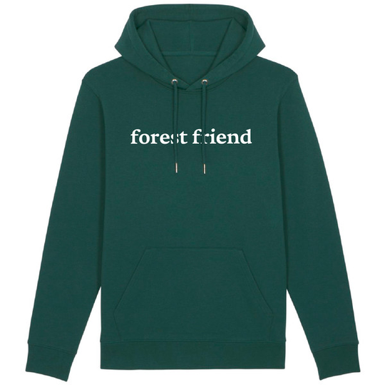 Metsä/Skogen Unisex Hoodie Forest Friend - Glazed Green - Unisex - M