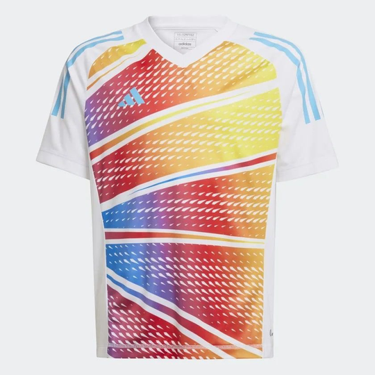 adidas Treenipaita Tiro 23 GFX - Valkoinen Lapset