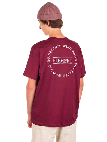 Element Questa T-Shirt punainen