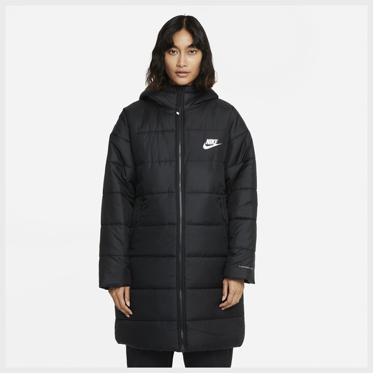 Nike Takki Therma-FIT Hoito Parka - Musta/Valkoinen