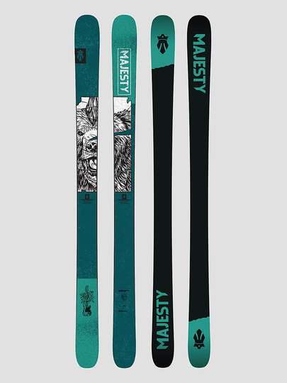 Majesty Dirty Bear Pro 90mm 166 2023 Skis sininen