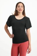 Urban Goddess Chandra Yoga Shirt (Urban Black)